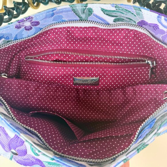 Hvisk Amble Pocket Garden Bag - New With Tags - Light Purple Floral - Picture 6 of 10